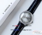 Fake Rolex Datejust Diamond Bezel Grey Dial Watch 40mm 